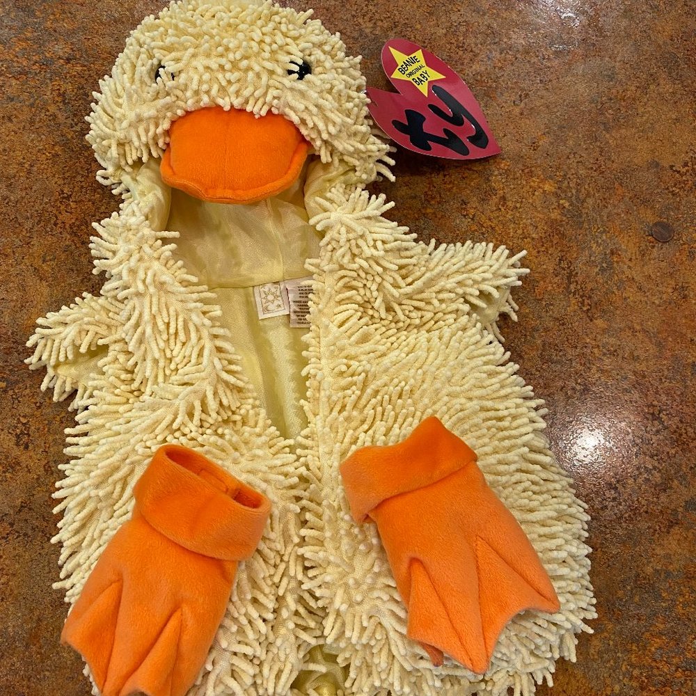 Beanie Baby Chick Costume 3-6 months